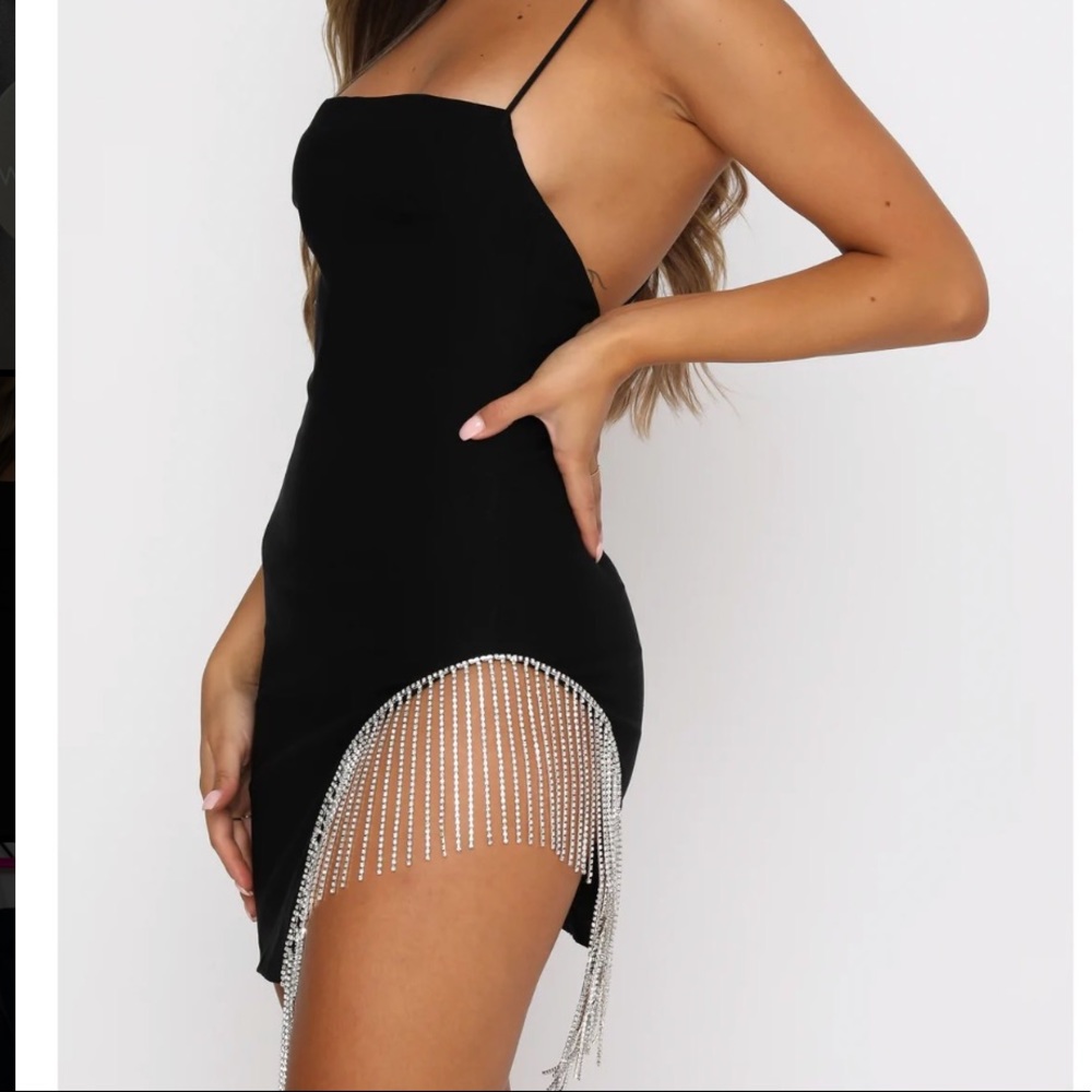 NWT White Fox Come Back Mini Dress